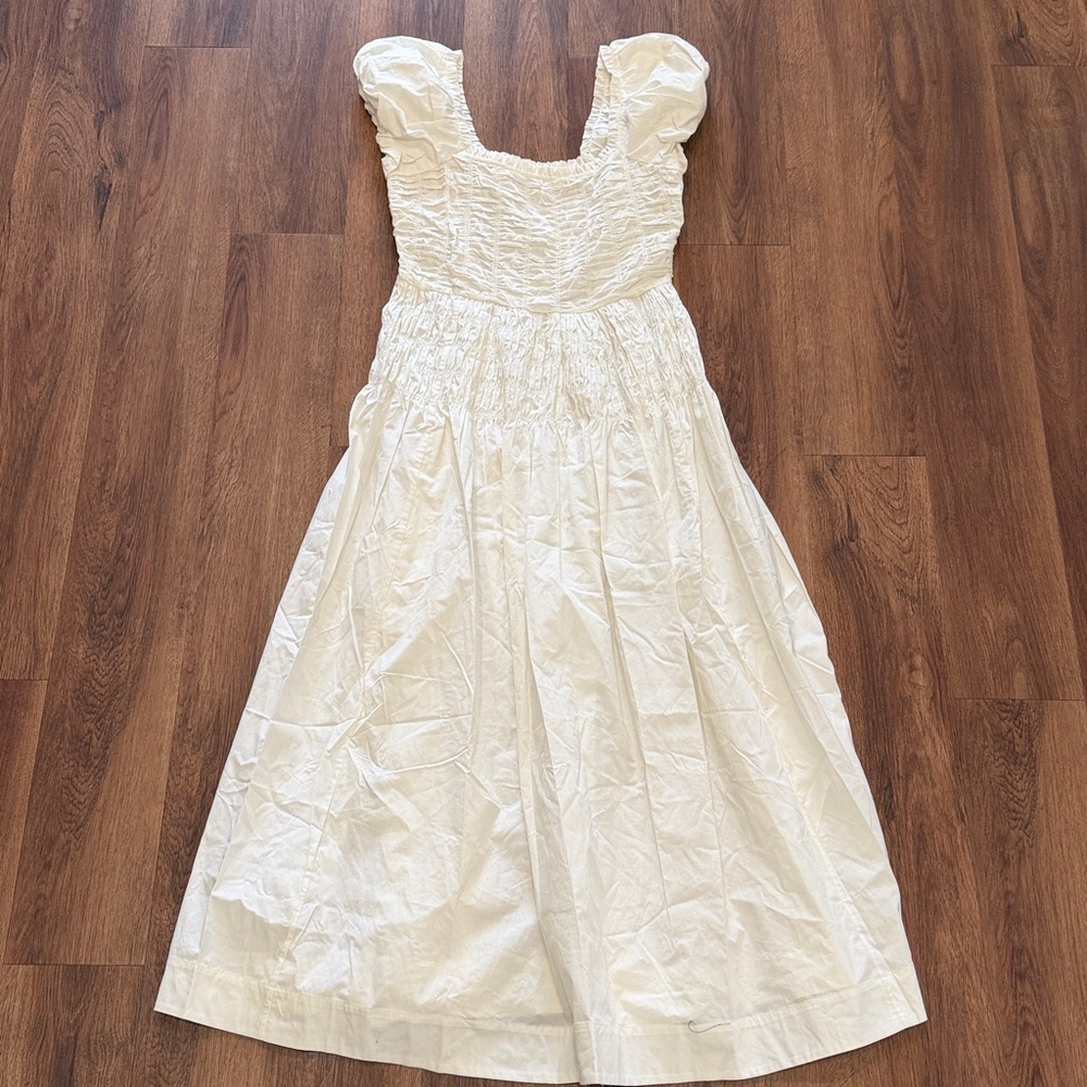 Doen Katherina Dress In Salt - Picture 5 of 8